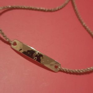 Monica Vinader engraved Havana Mini Friendship Bracelet - Rainbow